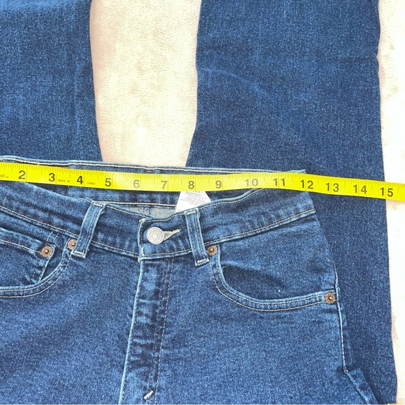 Vintage Levi’s 517 slim fray  Jean size W24/L28 - Picture 9 of 12